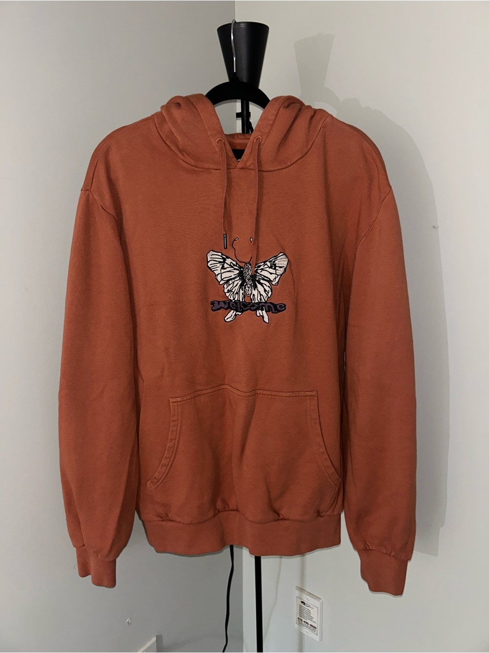 WELCOME Butterfly Graphic Hoodie - Picture 2 of 4